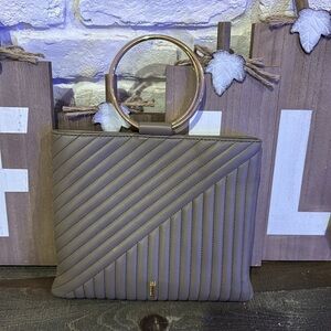 Thacker leather clutch/crossbody